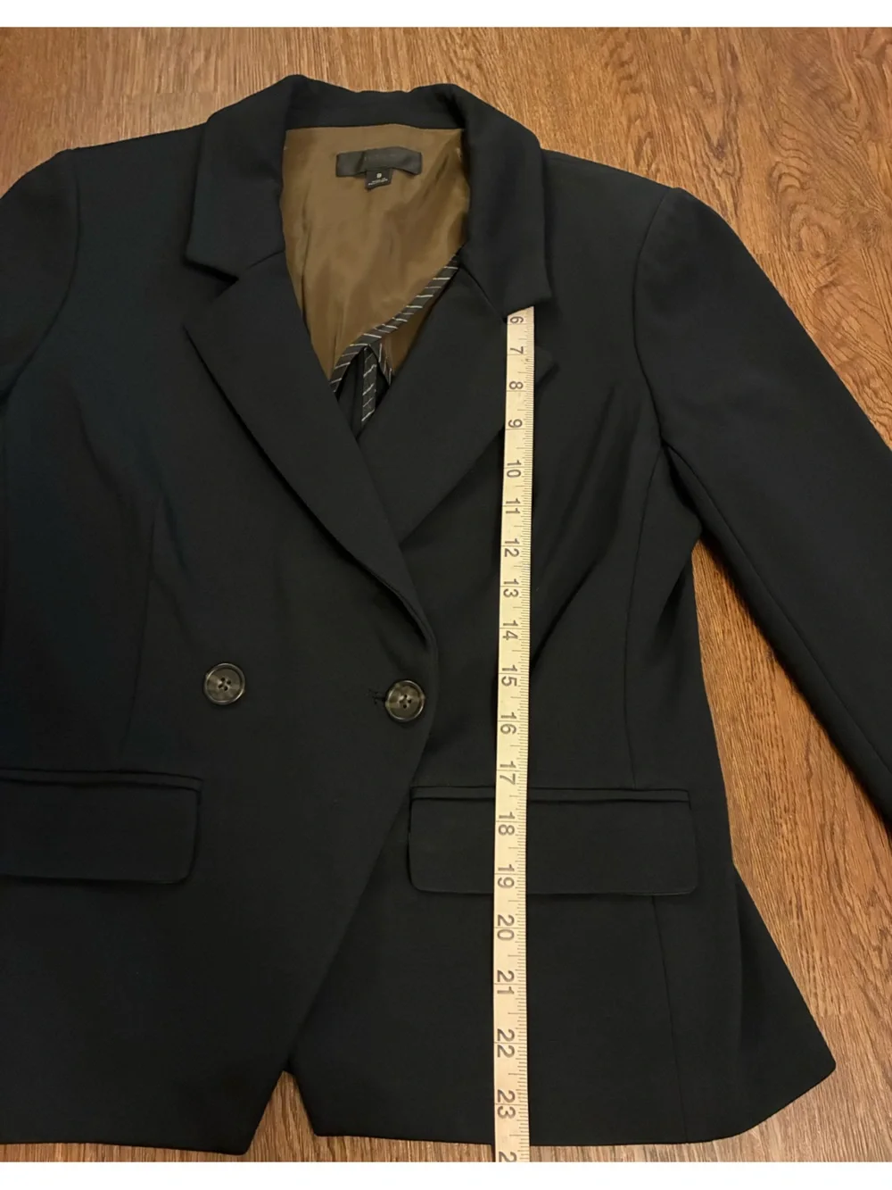 J. Crew Black Devon Blazer in Ponte - Size 8